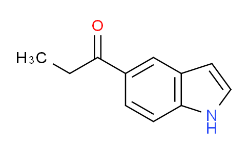 CAS No. 215668-14-7, 1-(1H-Indol-5-yl)propan-1-one