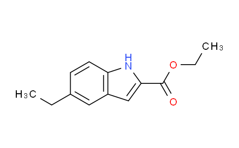 CAS No. 37033-94-6, Ethyl 5-ethyl-1H-indole-2-carboxylate