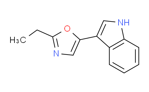 CAS No. 73053-81-3, 2-Ethyl-5-(1H-indol-3-yl)oxazole