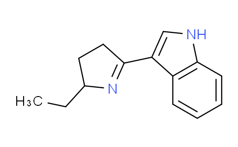 CAS No. 804439-82-5, 3-(2-Ethyl-3,4-dihydro-2H-pyrrol-5-yl)-1H-indole