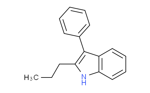 CAS No. 89188-93-2, 3-Phenyl-2-propyl-1H-indole