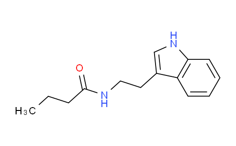 CAS No. 76049-36-0, N-(2-(1H-Indol-3-yl)ethyl)butyramide