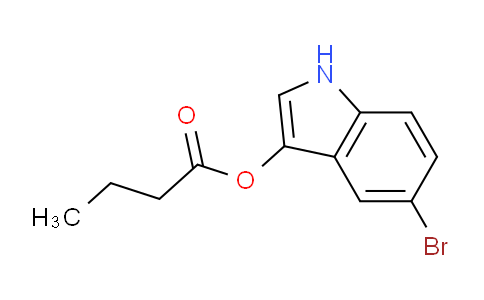 CAS No. 63986-27-6, 5-Bromo-1H-indol-3-yl butyrate