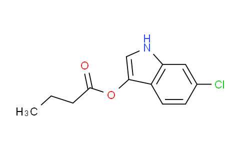 CAS No. 159954-34-4, 6-Chloro-1H-indol-3-yl butyrate