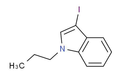 CAS No. 111454-65-0, 3-Iodo-1-propyl-1H-indole