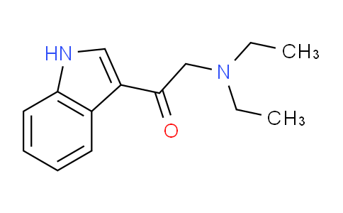 CAS No. 92292-25-6, 2-(Diethylamino)-1-(1H-indol-3-yl)ethanone