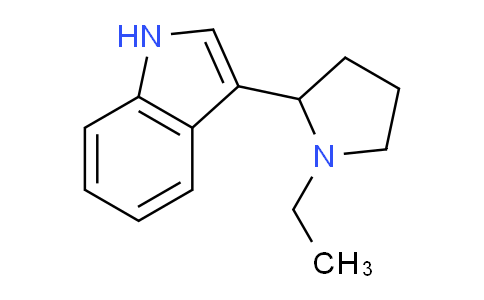 CAS No. 694425-25-7, 3-(1-Ethylpyrrolidin-2-yl)-1H-indole