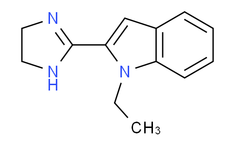 CAS No. 760207-44-1, 2-(4,5-Dihydro-1H-imidazol-2-yl)-1-ethyl-1H-indole