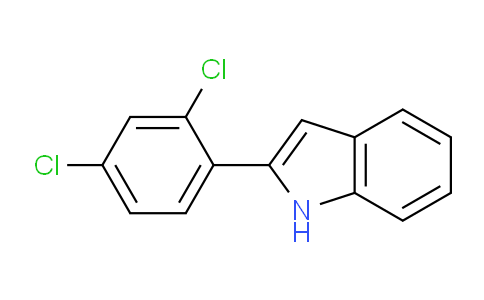 CAS No. 76869-15-3, 2-(2,4-Dichlorophenyl)-1h-indole