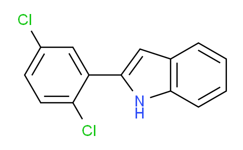 CAS No. 906775-63-1, 2-(2,5-Dichlorophenyl)-1H-indole