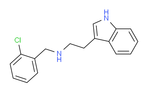CAS No. 155503-32-5, N-(2-Chlorobenzyl)-2-(1H-indol-3-yl)ethanamine