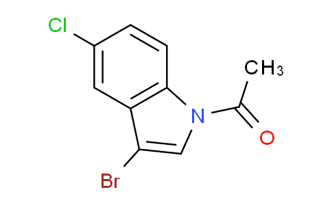 CAS No. 1375064-56-4, 1-Acetyl-3-bromo-5-chloroindole