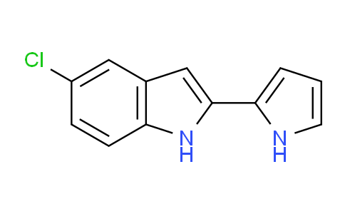 CAS No. 569337-41-3, 5-Chloro-2-(1H-pyrrol-2-yl)-1H-indole