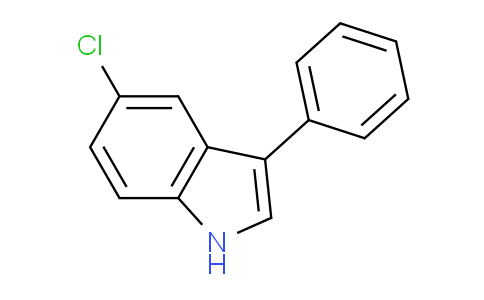 CAS No. 22072-89-5, 5-Chloro-3-phenyl-1H-indole