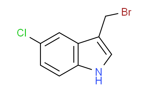 CAS No. 1823328-51-3, 3-(Bromomethyl)-5-chloro-1H-indole