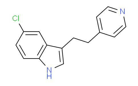 CAS No. 75259-79-9, 5-Chloro-3-(2-(pyridin-4-yl)ethyl)-1H-indole