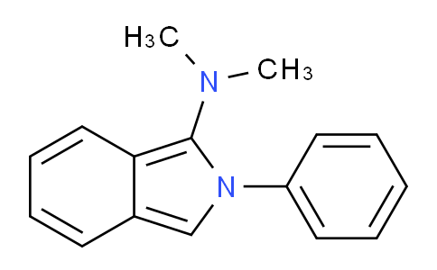 CAS No. 32933-49-6, N,N-Dimethyl-2-phenyl-2H-isoindol-1-amine