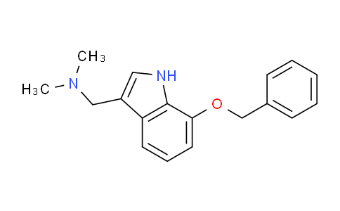 CAS No. 94067-27-3, 1-(7-(Benzyloxy)-1H-indol-3-yl)-N,N-dimethylmethanamine