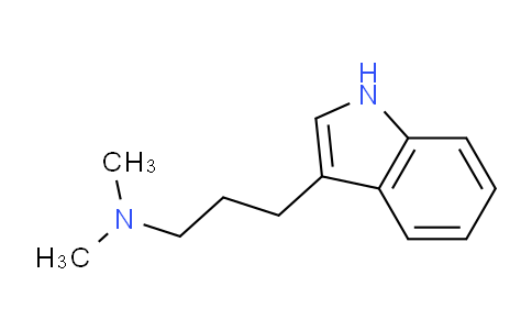 CAS No. 13117-35-6, 3-(1H-Indol-3-yl)-N,N-dimethylpropan-1-amine