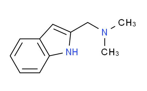 CAS No. 13993-04-9, 1-(1H-Indol-2-yl)-N,N-dimethylmethanamine