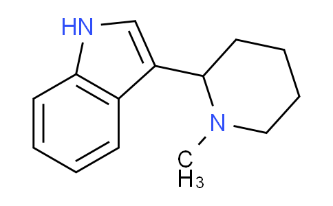 CAS No. 3284-37-5, 3-(1-Methylpiperidin-2-yl)-1H-indole