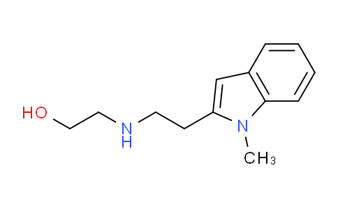 CAS No. 787497-23-8, 2-((2-(1-Methyl-1H-indol-2-yl)ethyl)amino)ethanol