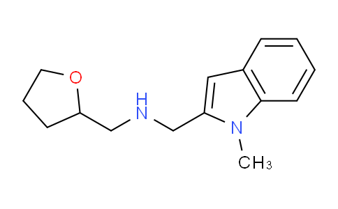 CAS No. 883536-35-4, 1-(1-Methyl-1H-indol-2-yl)-N-((tetrahydrofuran-2-yl)methyl)methanamine