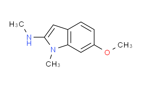 CAS No. 681860-44-6, 6-Methoxy-N,1-dimethyl-1H-indol-2-amine
