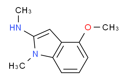 CAS No. 765899-32-9, 4-Methoxy-N,1-dimethyl-1H-indol-2-amine