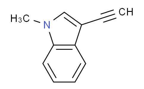 CAS No. 85094-88-8, 3-Ethynyl-1-methyl-1H-indole