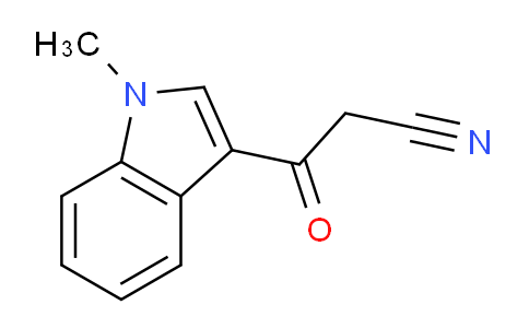 CAS No. 343778-74-5, 3-(1-Methyl-1H-indol-3-yl)-3-oxopropanenitrile
