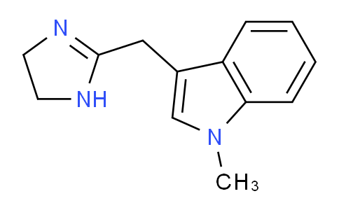 CAS No. 802618-76-4, 3-((4,5-Dihydro-1H-imidazol-2-yl)methyl)-1-methyl-1H-indole