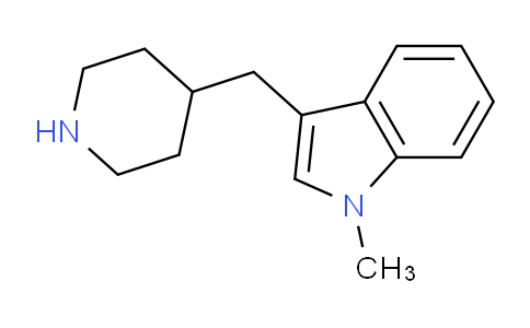 CAS No. 801979-86-2, 1-Methyl-3-(piperidin-4-ylmethyl)-1H-indole