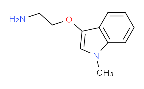 CAS No. 750508-29-3, 2-((1-Methyl-1H-indol-3-yl)oxy)ethanamine