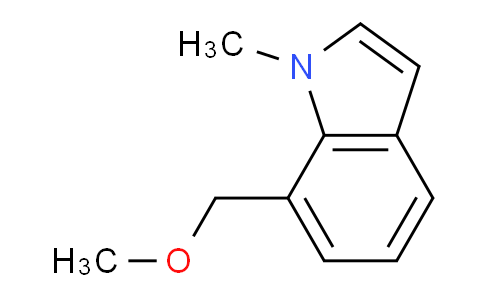 CAS No. 1034895-78-7, 7-(Methoxymethyl)-1-methyl-1H-indole