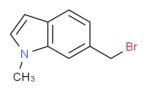 CAS No. 1599458-20-4, 6-(Bromomethyl)-1-methyl-1H-indole