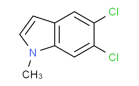 CAS No. 176506-50-6, 5,6-Dichloro-1-methyl-1H-indole