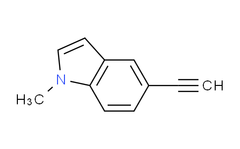 CAS No. 61640-21-9, 5-Ethynyl-1-methyl-1H-indole