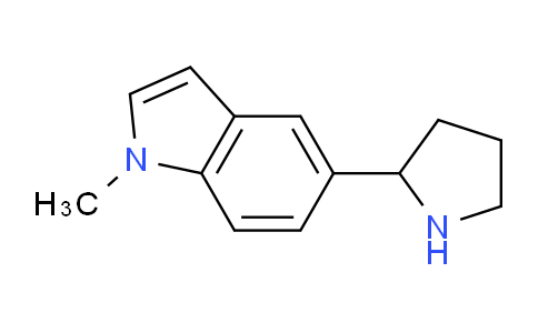 CAS No. 1522769-88-5, 1-Methyl-5-(pyrrolidin-2-yl)-1H-indole