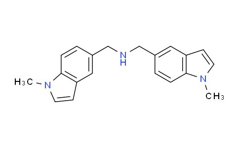 CAS No. 1291485-99-8, Bis((1-methyl-1H-indol-5-yl)methyl)amine