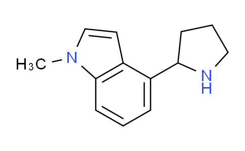 CAS No. 1774892-84-0, 1-Methyl-4-(pyrrolidin-2-yl)-1H-indole