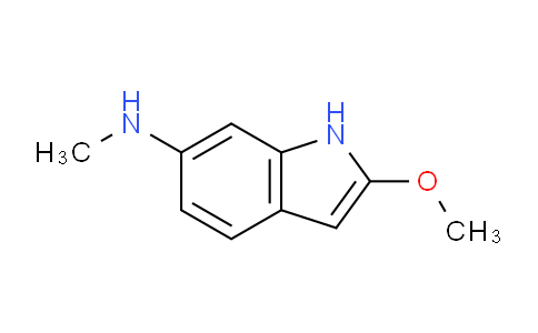 CAS No. 681464-31-3, 2-Methoxy-N-methyl-1H-indol-6-amine