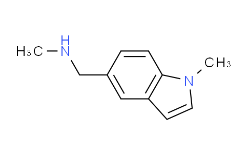 CAS No. 709649-73-0, N-Methyl-1-(1-methyl-1H-indol-5-yl)methanamine
