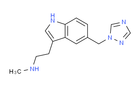 CAS No. 144034-84-4, 2-(5-((1H-1,2,4-Triazol-1-yl)methyl)-1H-indol-3-yl)-N-methylethanamine