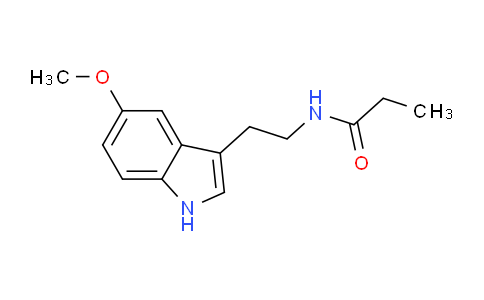 CAS No. 66012-82-6, N-(2-(5-Methoxy-1H-indol-3-yl)ethyl)propionamide