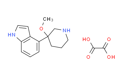 CAS No. 83363-33-1, 4-(3-Methoxypiperidin-3-yl)-1H-indole oxalate