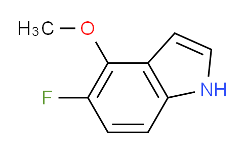 CAS No. 1227512-37-9, 5-Fluoro-4-methoxy-1H-indole