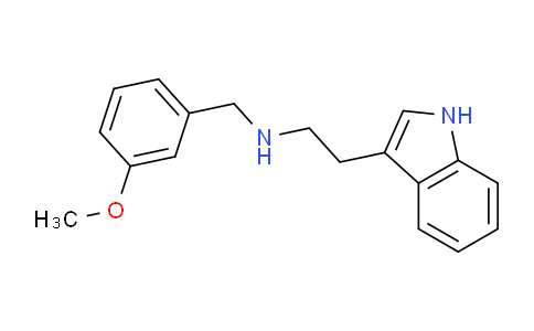 CAS No. 355816-90-9, 2-(1H-Indol-3-yl)-N-(3-methoxybenzyl)ethanamine
