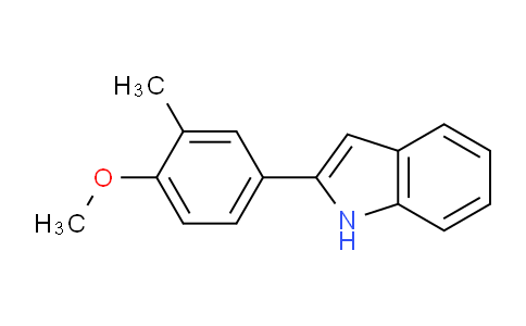 CAS No. 58697-59-9, 2-(4-Methoxy-3-methylphenyl)-1H-indole