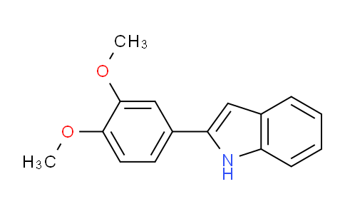 CAS No. 59816-56-7, 2-(3,4-Dimethoxyphenyl)-1H-indole